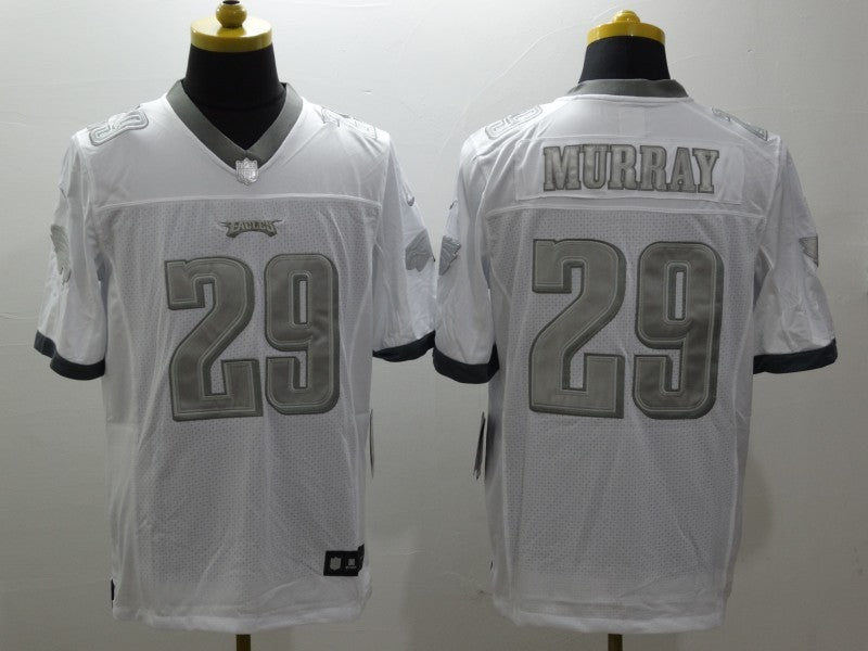 Men's Philadelphia Eagles DeMarco Murray #29 White Game Jersey1