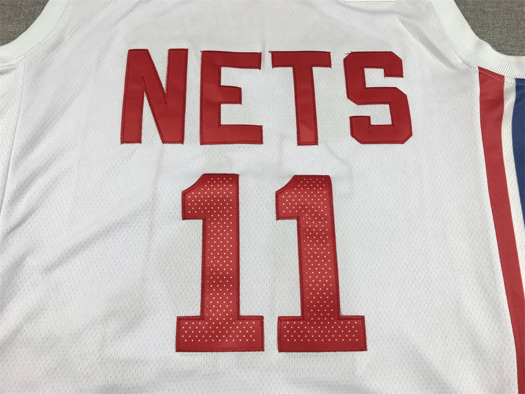 Men's Brooklyn Nets Kyrie Irving #11 White 2022/23 Swingman Jersey1 - Classic Edition