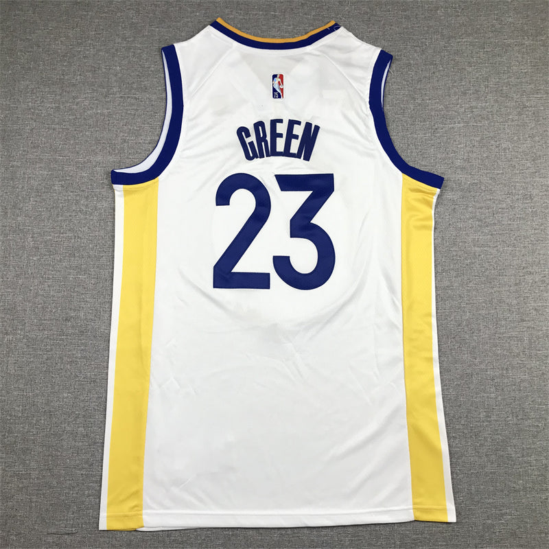 Men's Golden State Warriors Draymond Green #23 White Classic Player Jersey1