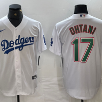 Men's Los Angeles Dodgers Shohei Ohtani White Replica Player Jersey1