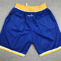 Men's Indiana Pacers Blue Basketball Shorts1