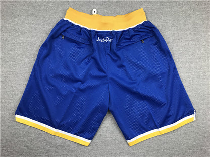 Men's Indiana Pacers Blue Basketball Shorts1