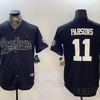 Micah Parsons #11 Dallas Cowboys Black Alternate Player Jersey - JerseysFreak