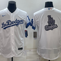 Men's Los Angeles Dodgers1 White Replica Player Jersey