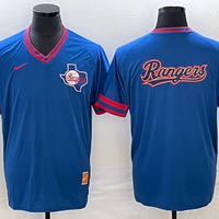 Men's Texas Rangers Blue Replica Player Jersey1