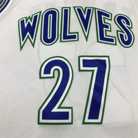 Men's Minnesota Timberwolves Rudy Gobert #27 White Swingman Player Jersey1