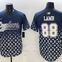 CeeDee Lamb #88 Dallas Cowboys Navy Team Game Player Jersey - JerseysFreak