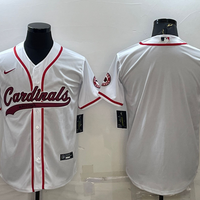 Men's Arizona Cardinals White Blank Jersey1