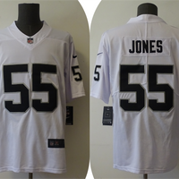 Men's Las Vegas Raiders Chandler Jones #55 White Game Jersey1