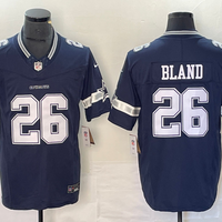 Men's Dallas Cowboys DaRon Bland #26 Navy Player Game Jersey1