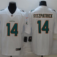 Men's Miami Dolphins Ryan Fitzpatrick #14 White Game Jersey1