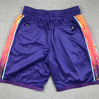 Men's Phoenix Suns Purple 2023/24 Pocket Shorts1 City Edition