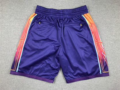 Men's Phoenix Suns Purple 2023/24 Pocket Shorts1 City Edition