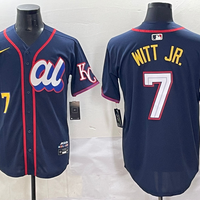 Men's American League Bobby Witt Jr. #7 Navy 2025 All-Star Edition Limited Player Jersey