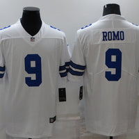 Men's Dallas Cowboys Tony Romo #9 White Game Jersey1