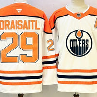 Men's Edmonton Oilers Leon Draisaitl #29 Fanatics White Player Jersey
