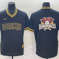 Men's Arizona Diamondbacks Black Alternate Replica Team Jersey1