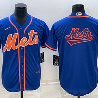 Men's New York Mets1 Royal Alternate Replica Team Jersey