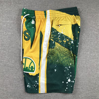 Men's Seattle SuperSonics Green Swingman Pocket Shorts