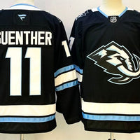 Men's Utah Mammoth Dylan Guenther #11 Fanatics Black Player Jersey