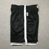Men's Brooklyn Nets Black Basketball Shorts1