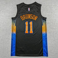 Jalen Brunson New York Knicks Black Statement Edition Jersey - 2