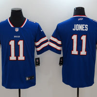 Men's Buffalo Bills Zay Jones #11 Blue Game Player Jersey1