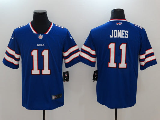 Men's Buffalo Bills Zay Jones #11 Blue Game Player Jersey1