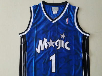 Men's Orlando Magic Tracy McGrady Blue 2000-01 Swingman Player Jersey1