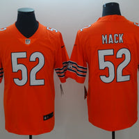 Men's Chicago Bears Khalil Mack #52 Orange Game Jersey1