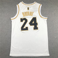 Men's Los Angeles Lakers Kobe Bryant #24 White Swingman Jersey1