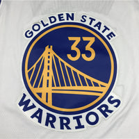 Men's Golden State Warriors James Wiseman White Fast Break Replica Player Jersey1