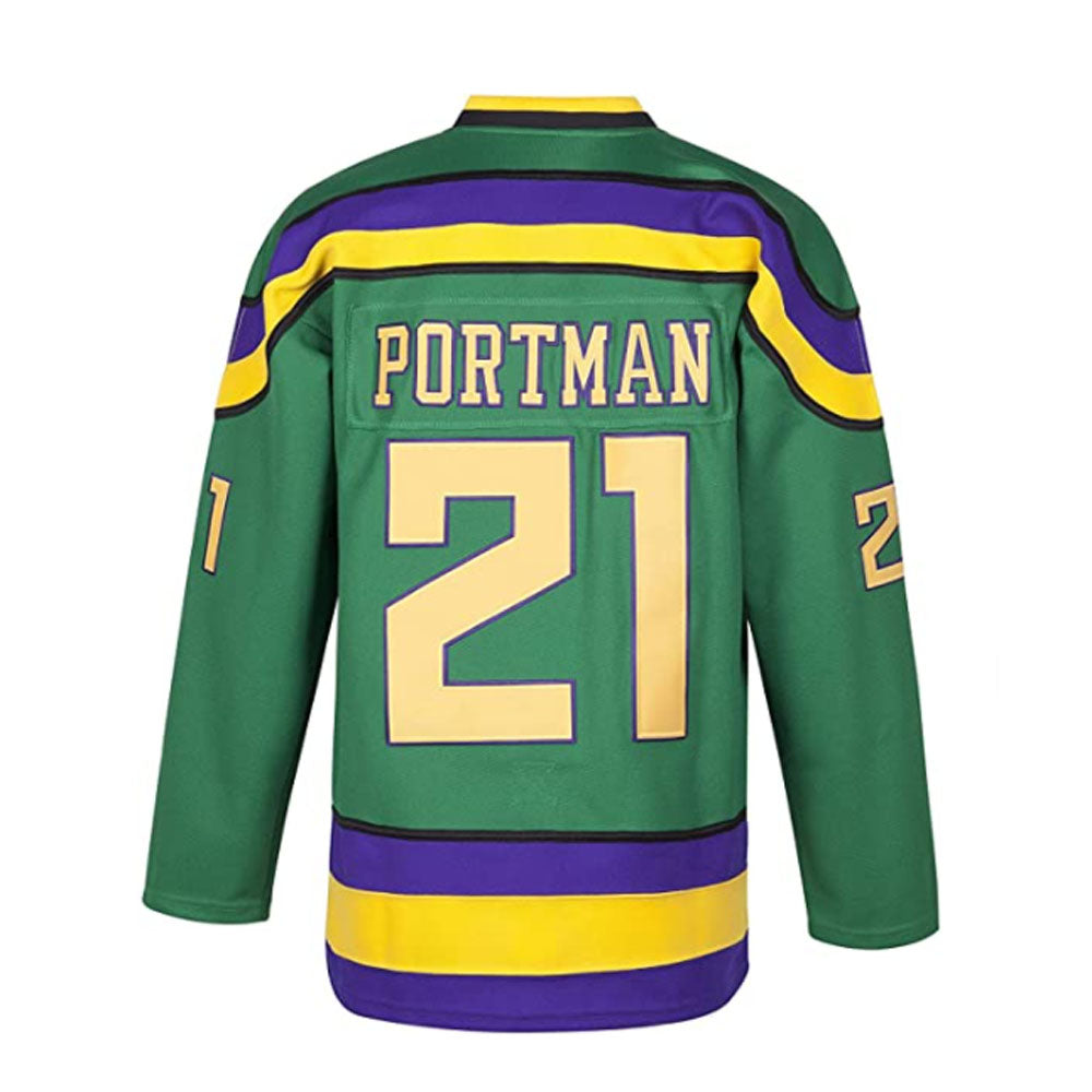 Men's Anaheim Ducks Dean Portman #21 Green Breakaway Jersey1