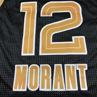 Men's Memphis Grizzlies Ja Morant #12 Black Select Series Swingman Jersey1