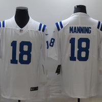 Men's Indianapolis Colts Peyton Manning #18 White Game Jersey1