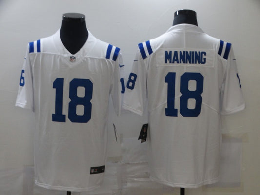 Men's Indianapolis Colts Peyton Manning #18 White Game Jersey1