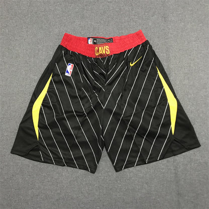 Men's Cleveland Cavaliers Black Basketball Shorts1