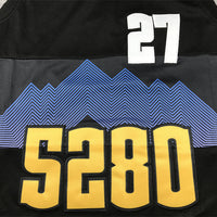Men's Denver Nuggets Jamal Murray #27 Black 2023/24 Swingman Jersey1 - City Edition