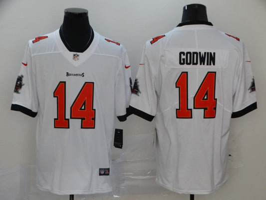 Men's Tampa Bay Buccaneers Chris Godwin #14 White Game Jersey1