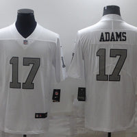 Men's Las Vegas Raiders Davante Adams #17 White Game Jersey1