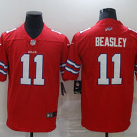 Men's Buffalo Bills Cole Beasley #11 Red Game Player Jersey1