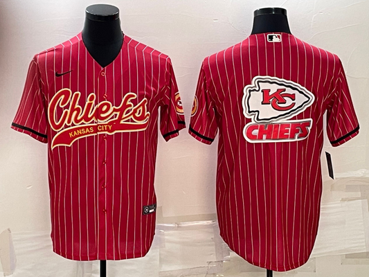 Men's Kansas City Chiefs Red Player Jersey1