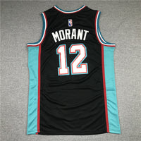 Men's Memphis Grizzlies Ja Morant #12 Black Classics Swingman Jersey1