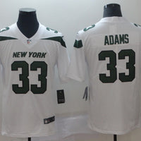 Men's New York Jets Jamal Adams #33 White Game Jersey1