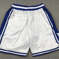 Men's Duke Blue Devils White Basketball Shorts