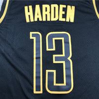 Men's Houston Rockets James Harden #13 NBA Black Replica Player Jersey1
