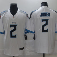 Men's Tennessee Titans Julio Jones #2 White Game Jersey1