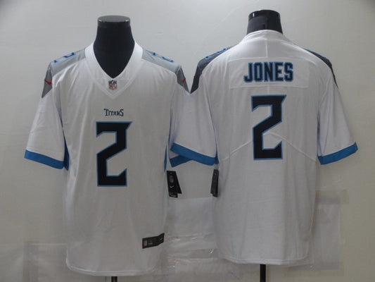 Men's Tennessee Titans Julio Jones #2 White Game Jersey1