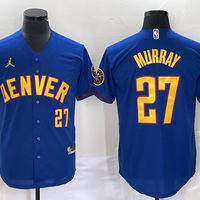 Men's Denver Nuggets Jamal Murray #27 Royal Replica Player Jersey