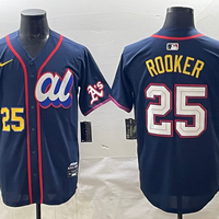 Men's American League Brent Rooker #25 Navy 2025 All-Star Edition Limited Player Jersey
